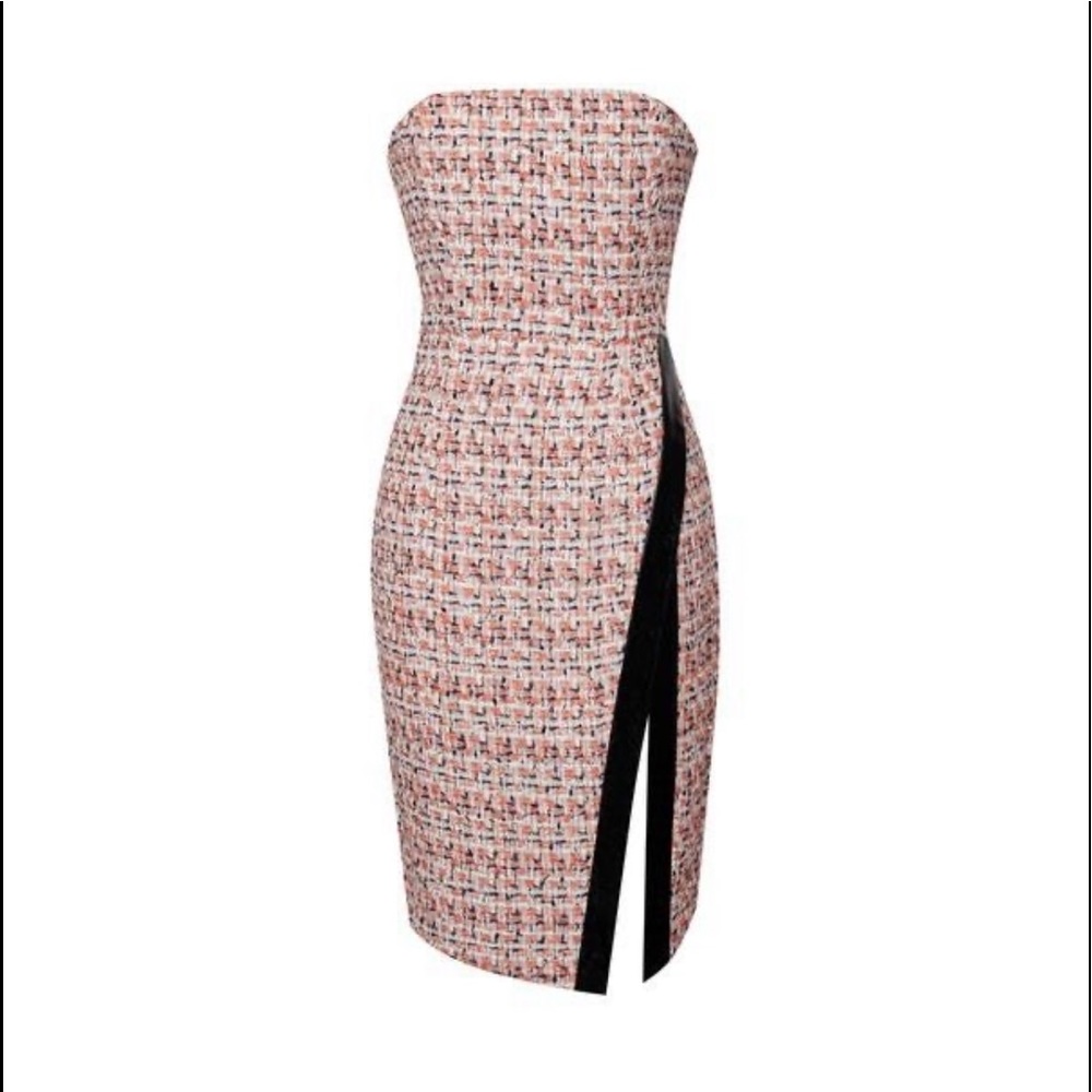 Billie strapless Tweed Drees